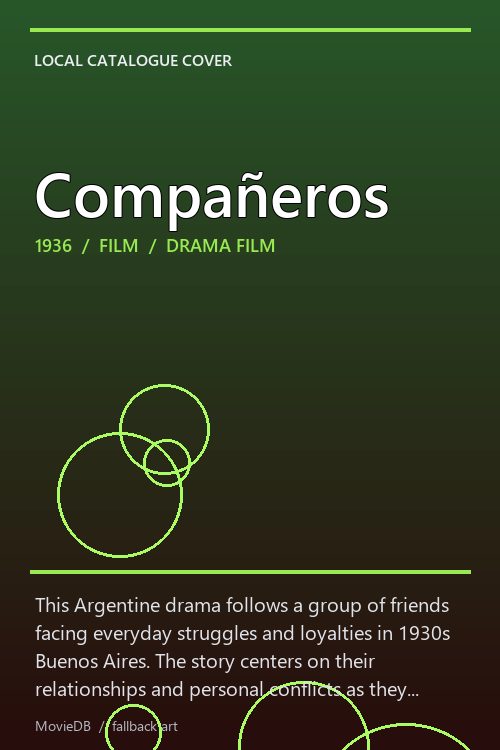 Compañeros poster