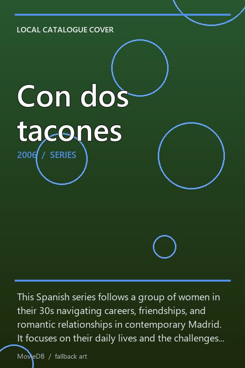Con dos tacones poster