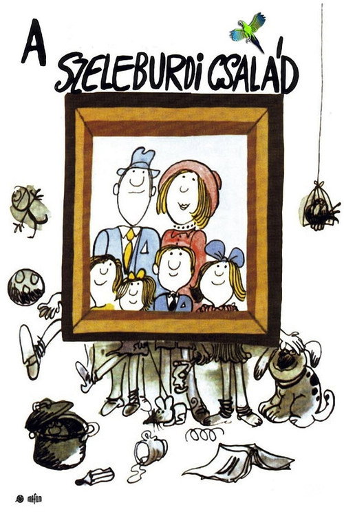 A szeleburdi család poster