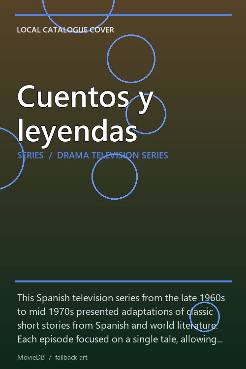 Cuentos y leyendas poster