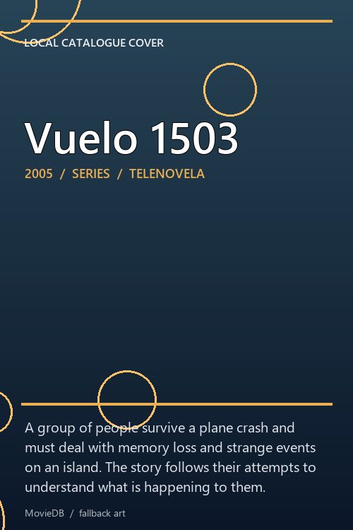 Vuelo 1503 poster
