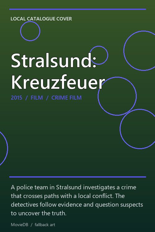 Stralsund: Kreuzfeuer poster