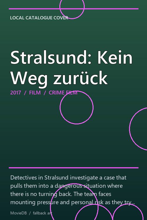 Stralsund: Kein Weg zurück poster