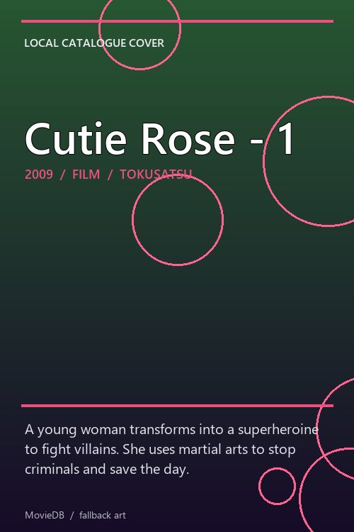 Cutie Rose - 1 poster