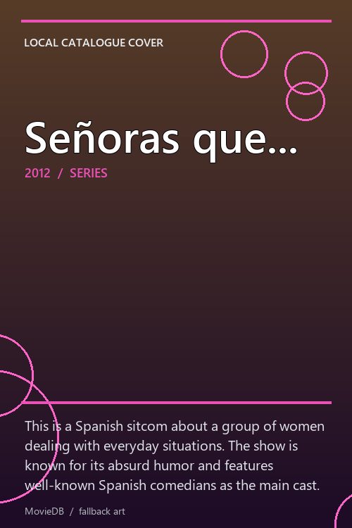 Señoras que... poster