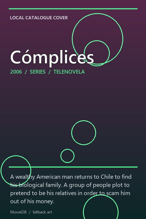 Cómplices poster