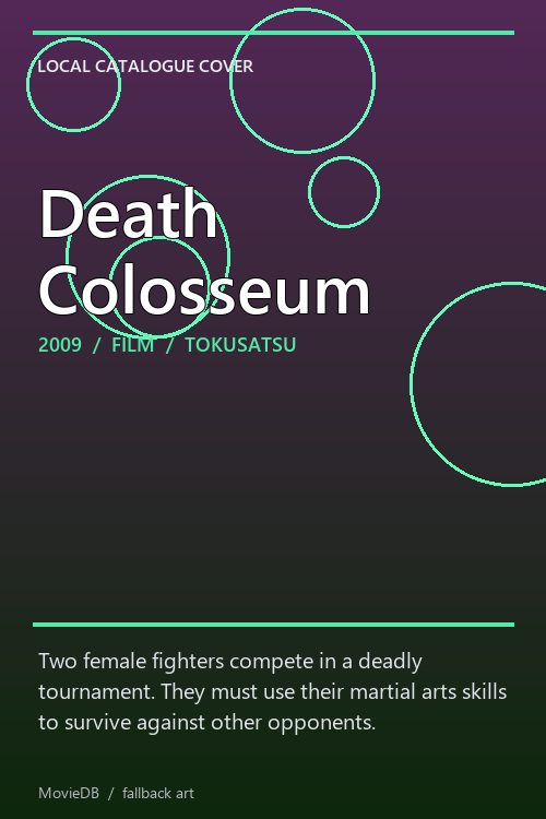 Death Colosseum poster