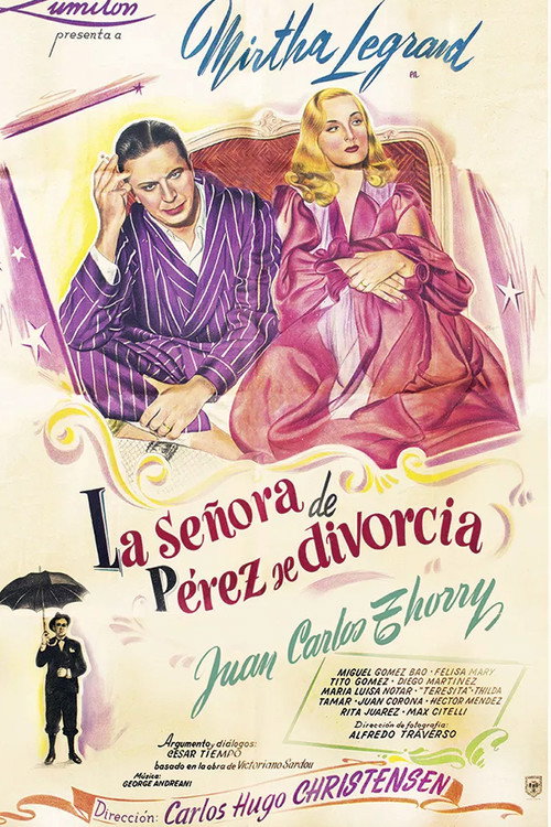 Mrs. Pérez Gets Divorced poster