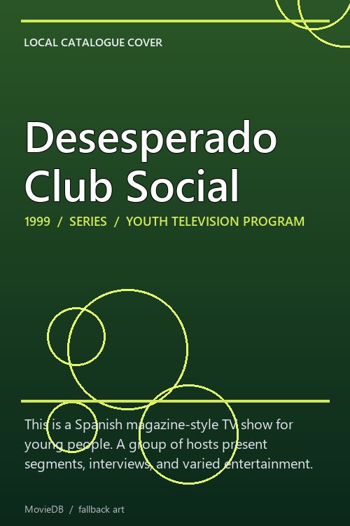 Desesperado Club Social poster