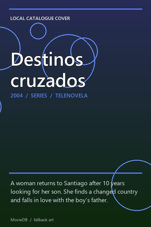 Destinos cruzados poster