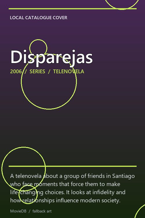 Disparejas poster