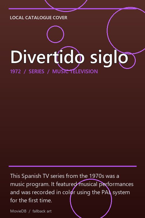 Divertido siglo poster