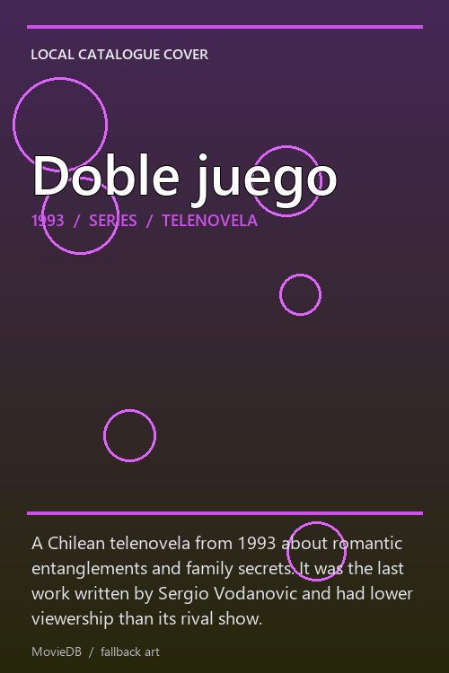 Doble juego poster