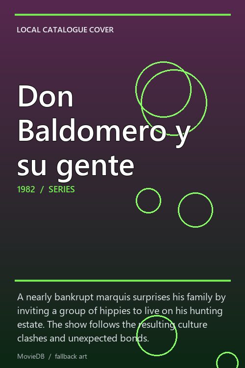 Don Baldomero y su gente poster