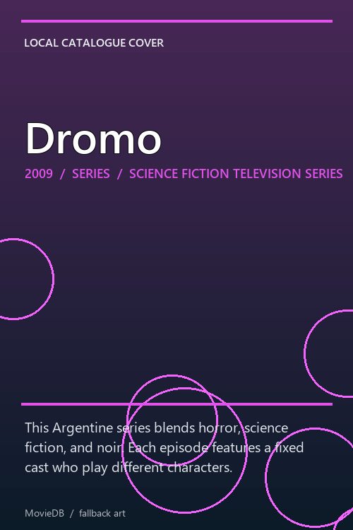 Dromo poster