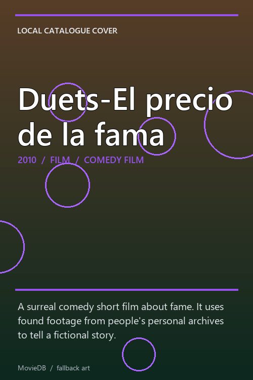 Duets-El precio de la fama poster
