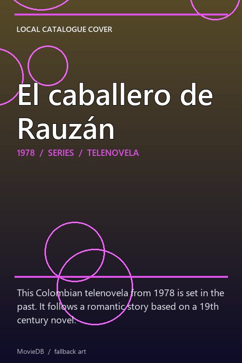 El caballero de Rauzán poster