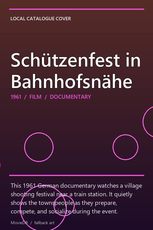 Schützenfest in Bahnhofsnähe poster