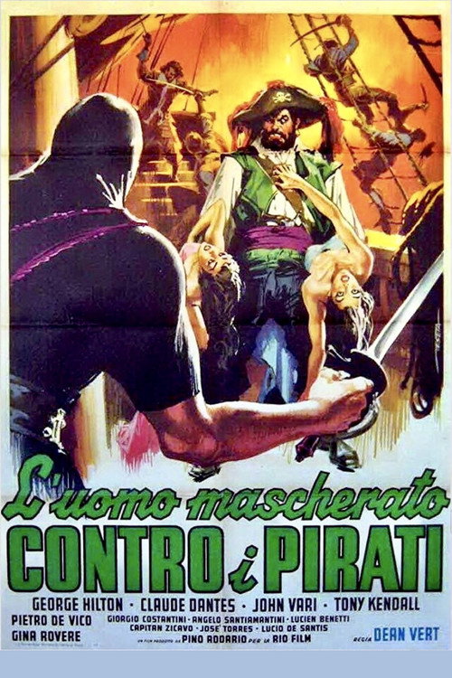 The Masked Man Against the Pirates poster