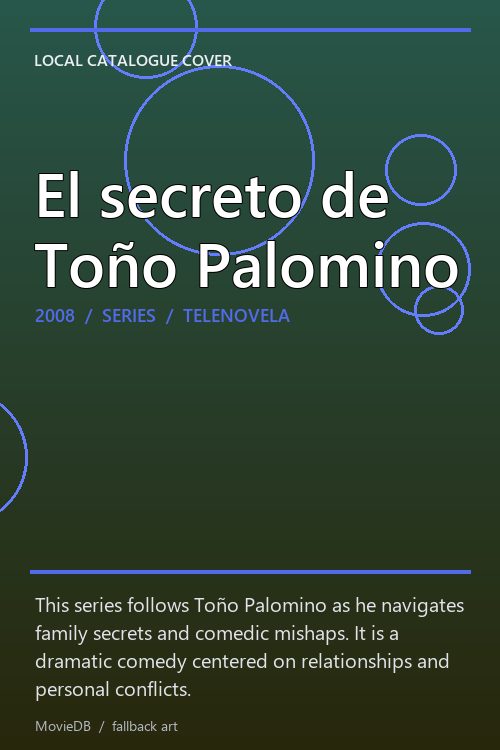 El secreto de Toño Palomino poster