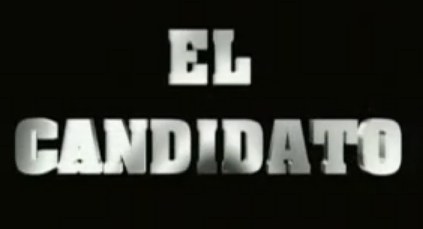 El candidato poster