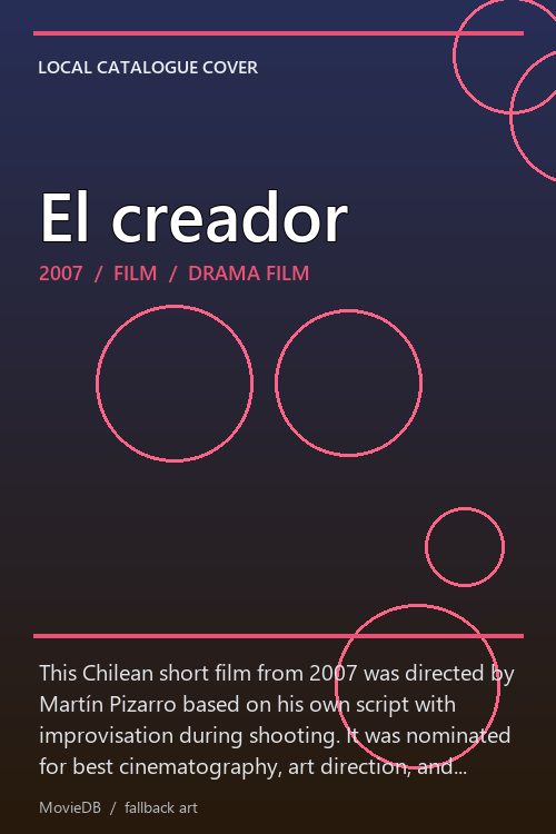El creador poster