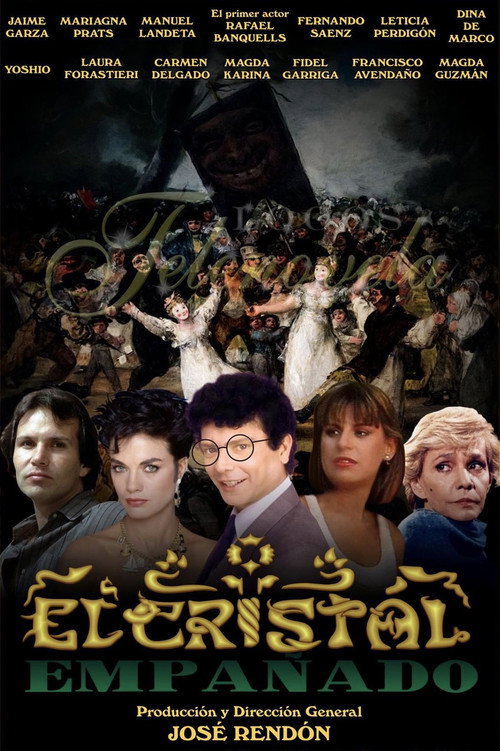El cristal empañado poster