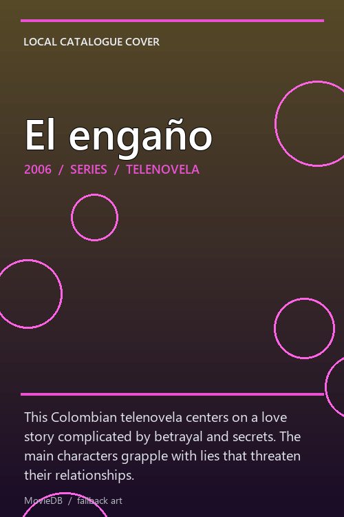 El engaño poster