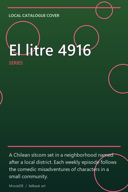 El litre 4916 poster
