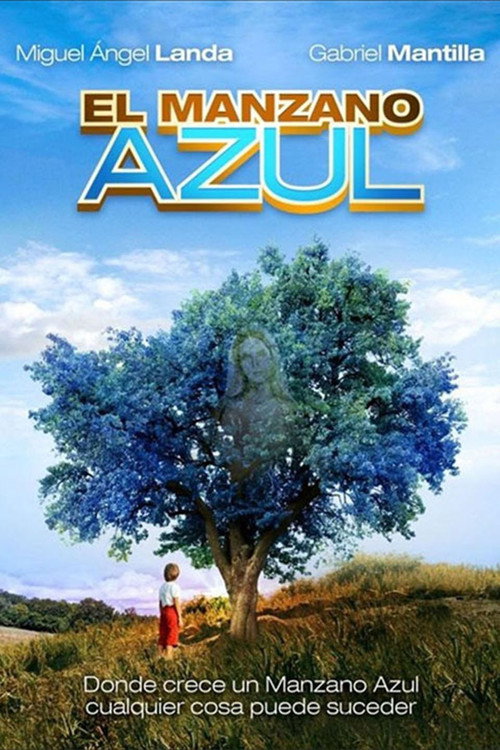 El manzano azul poster