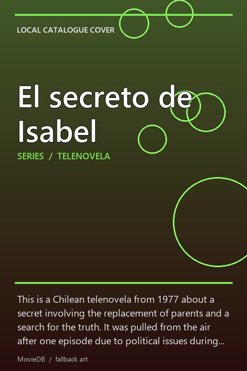 El secreto de Isabel poster