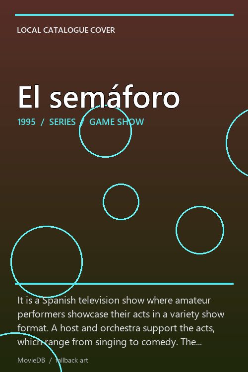 El semáforo poster