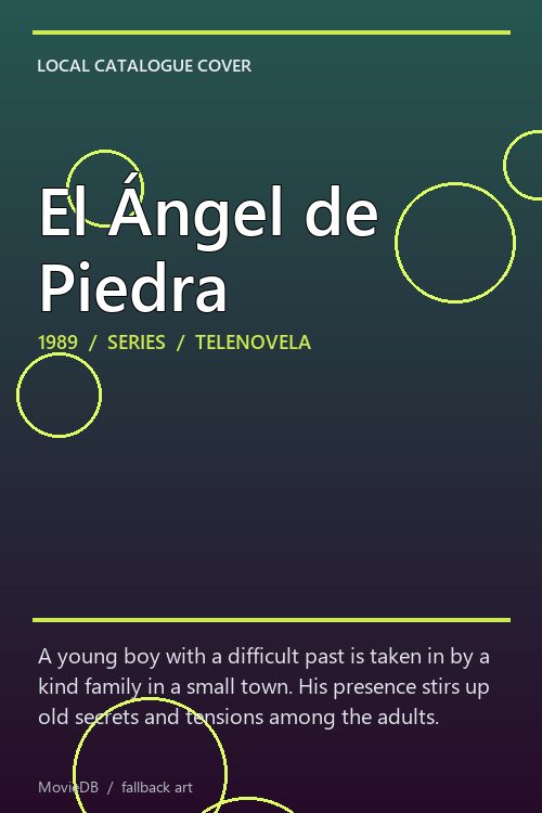El Ángel de Piedra poster