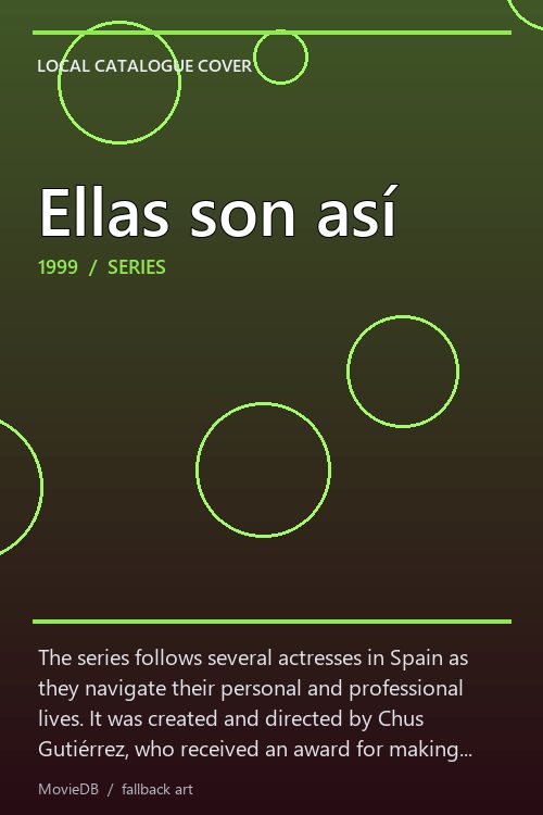 Ellas son así poster