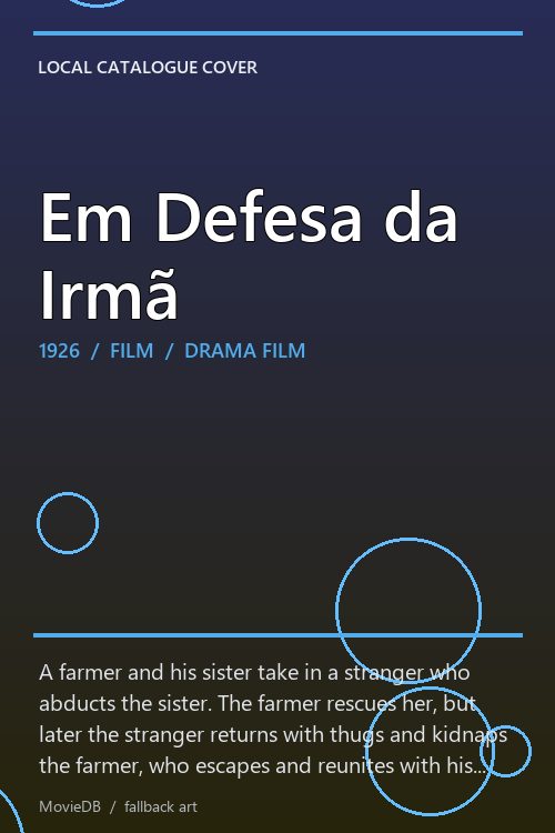 Em Defesa da Irmã poster