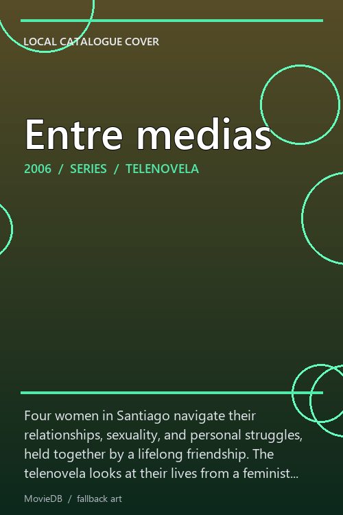 Entre medias poster