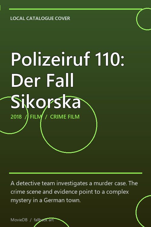 Polizeiruf 110: Der Fall Sikorska poster