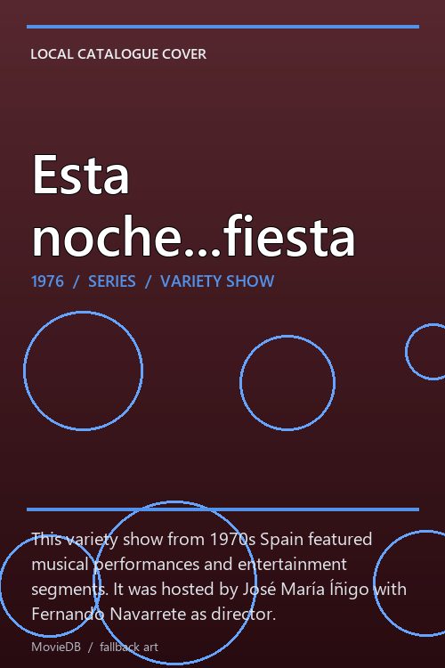 Esta noche...fiesta poster