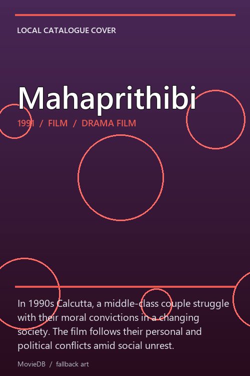 Mahaprithibi poster