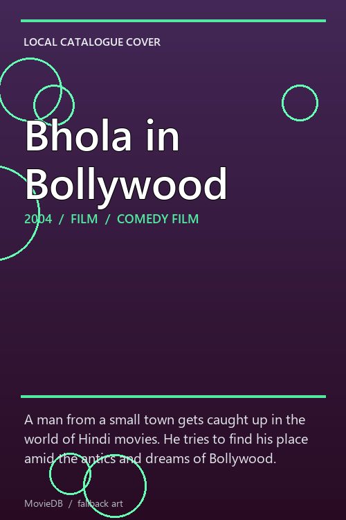 Bhola in Bollywood poster