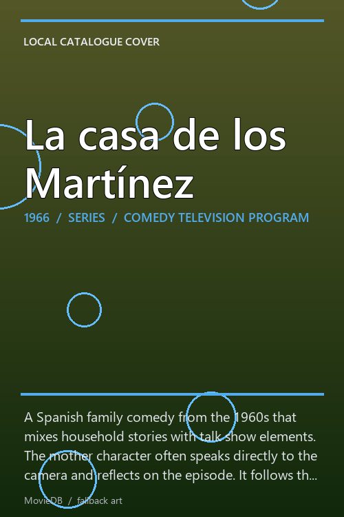 La casa de los Martínez poster