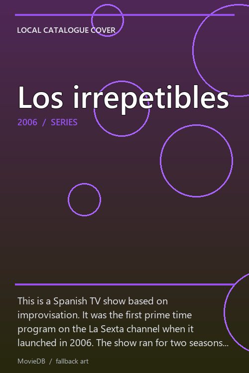 Los irrepetibles poster