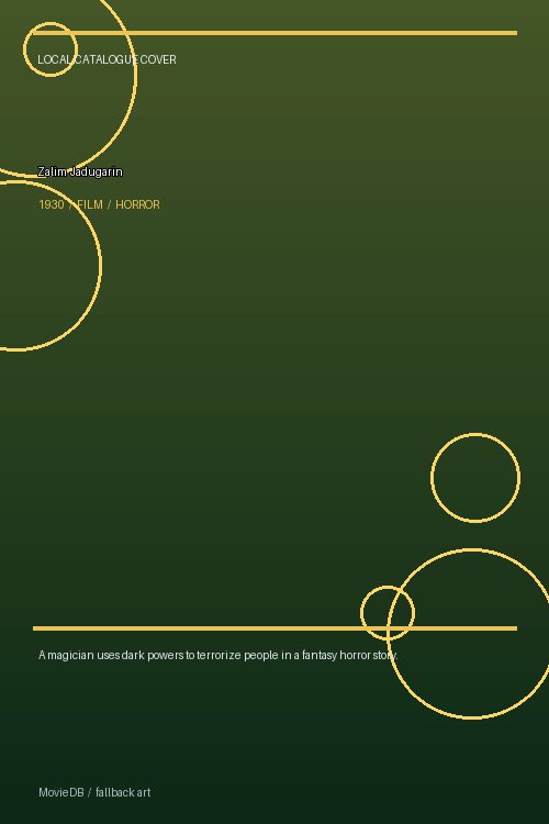 Zalim Jadugarin poster