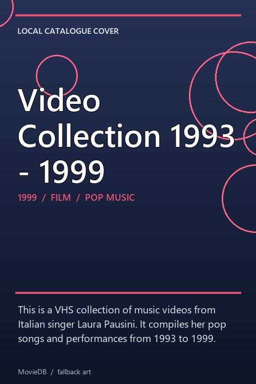 Video Collection 1993 - 1999 poster