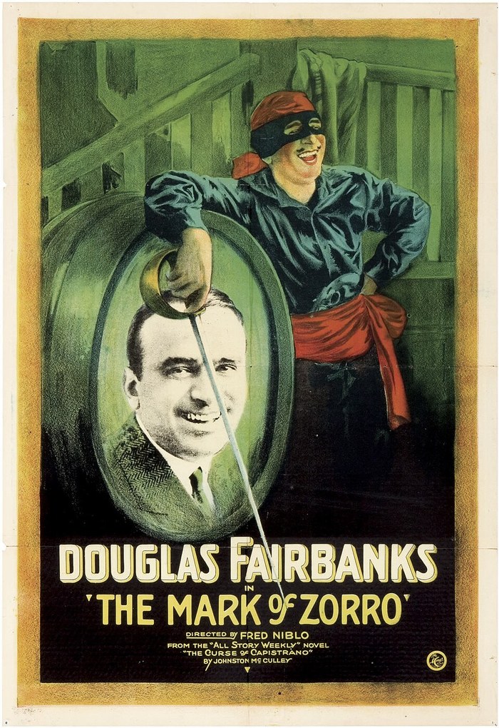 La máscara negra poster