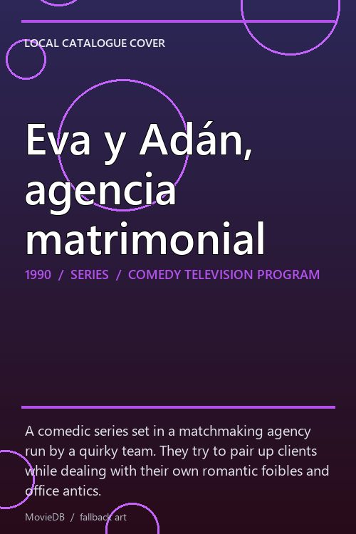 Eva y Adán, agencia matrimonial poster