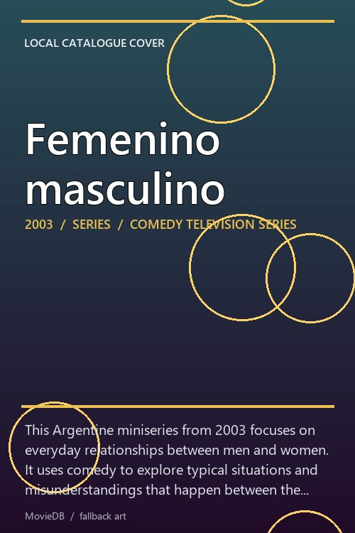 Femenino masculino poster