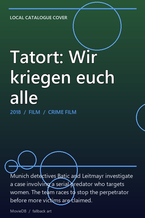 Tatort: Wir kriegen euch alle poster