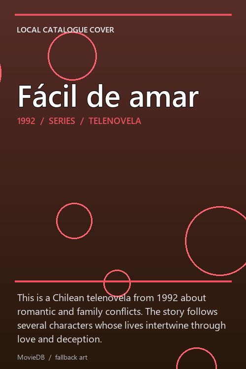 Fácil de amar poster