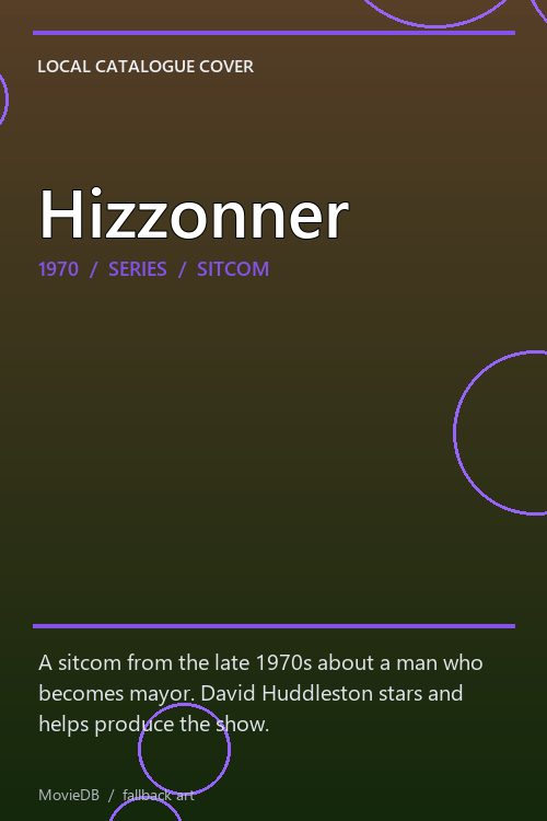 Hizzonner poster